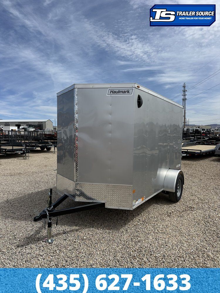 6x10 Haulmark Passport DELUXE Enclosed Cargo Trailer - 6'6" Interior - 3.5K GVWR - Ramp Door, RV Door