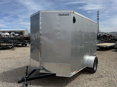 6x10 Haulmark Passport DELUXE Enclosed Cargo Trailer - 6'6" Interior - 3.5K GVWR - Ramp Door, RV Door
