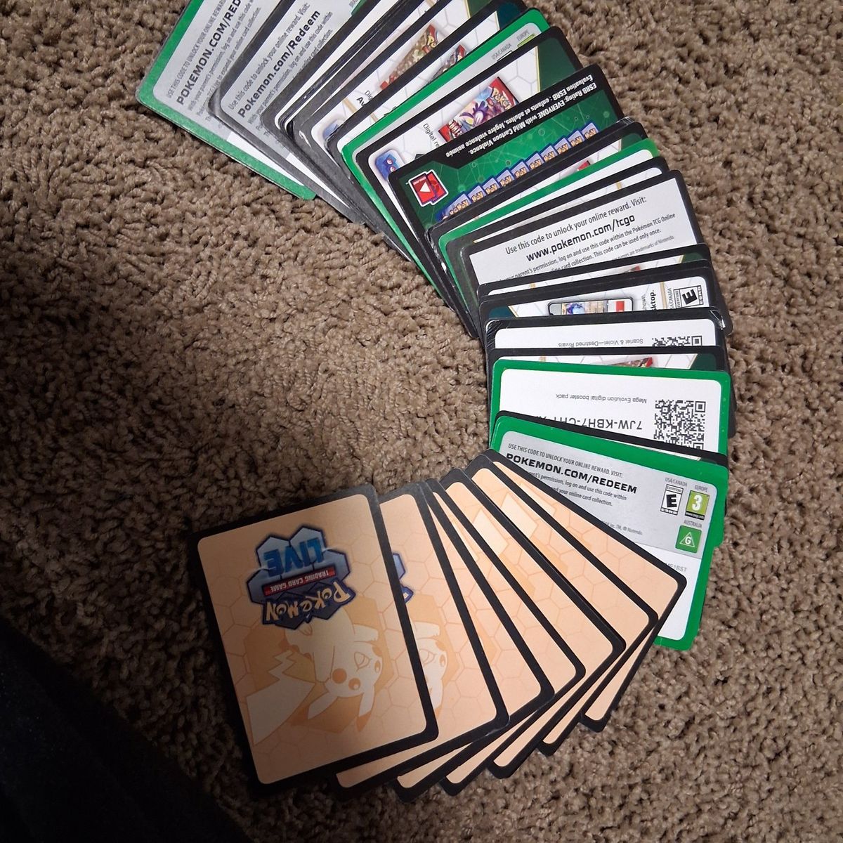 pokemon code cards new