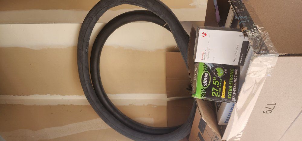 Four 27.5" Presta Bike Tubes