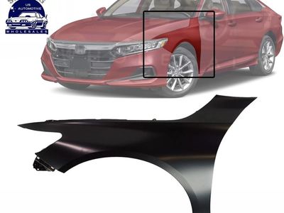Honda Accord Fender 2018-2022 Front left driver Side Primed Steel New Aftermarket