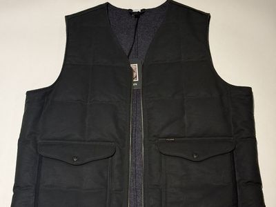 Filson Buckland Down Vest - Charcoal - Men's XL - Brand New With Tags