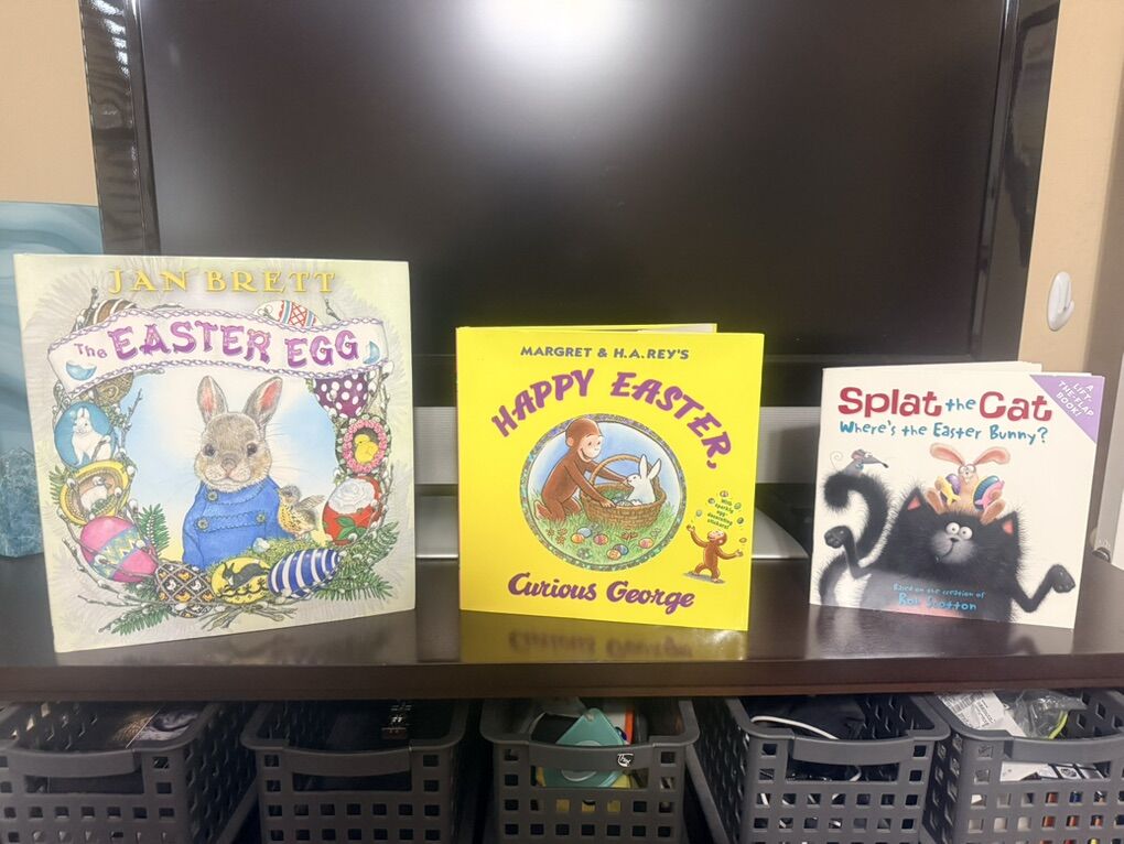 Children's Easter Books Set Of 3