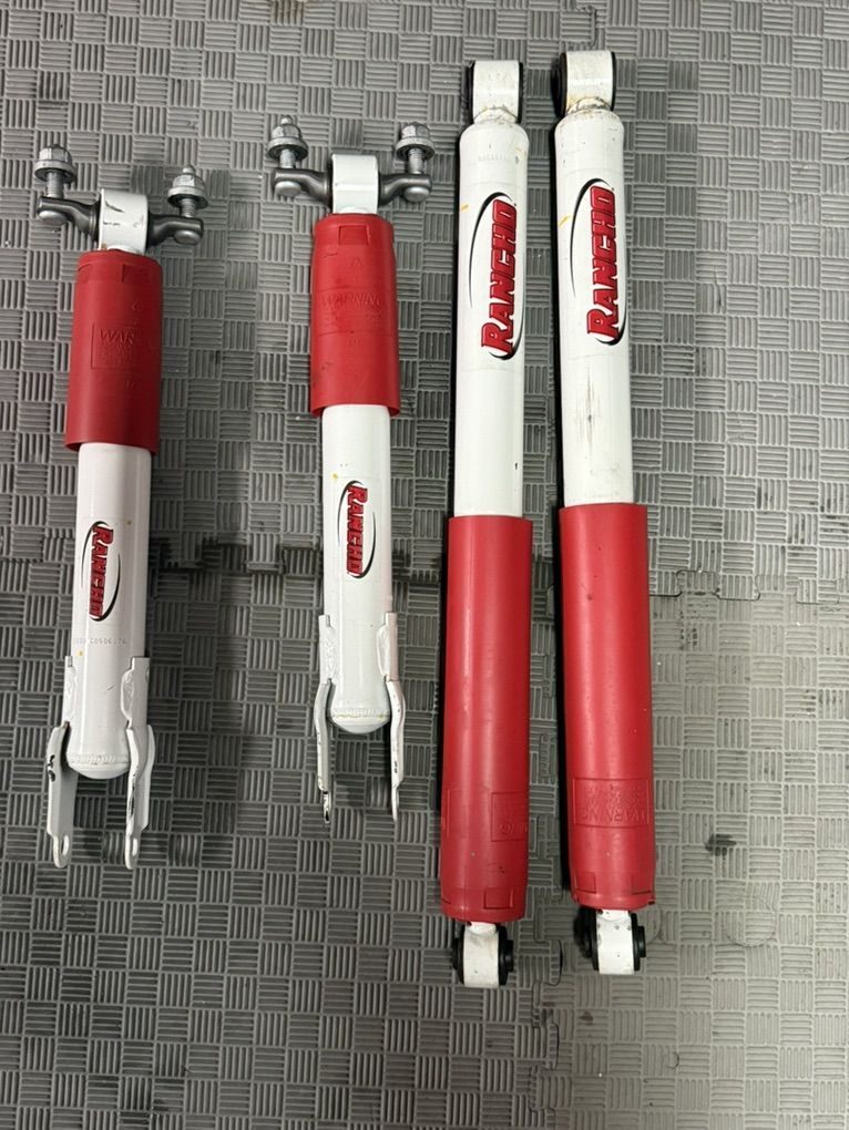 2026 GMC 3500 Denali Duramax Stock Rancho Shocks
