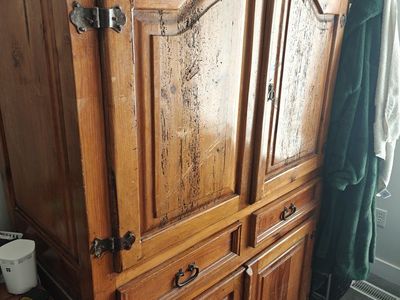 rustic armoire