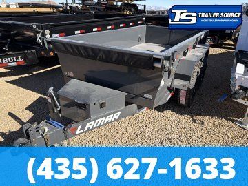 5x10 Lamar DS Dump Trailer - 18" Sides - 10K GVWR -