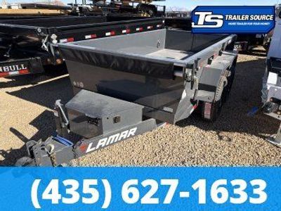 5x10 Lamar DS Dump Trailer - 18" Sides - 10K GVWR -