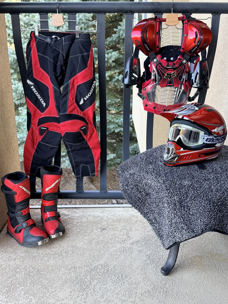 Youth Dirt Bike Gear Set – Fox, O’Neal, Helmet, Boots
