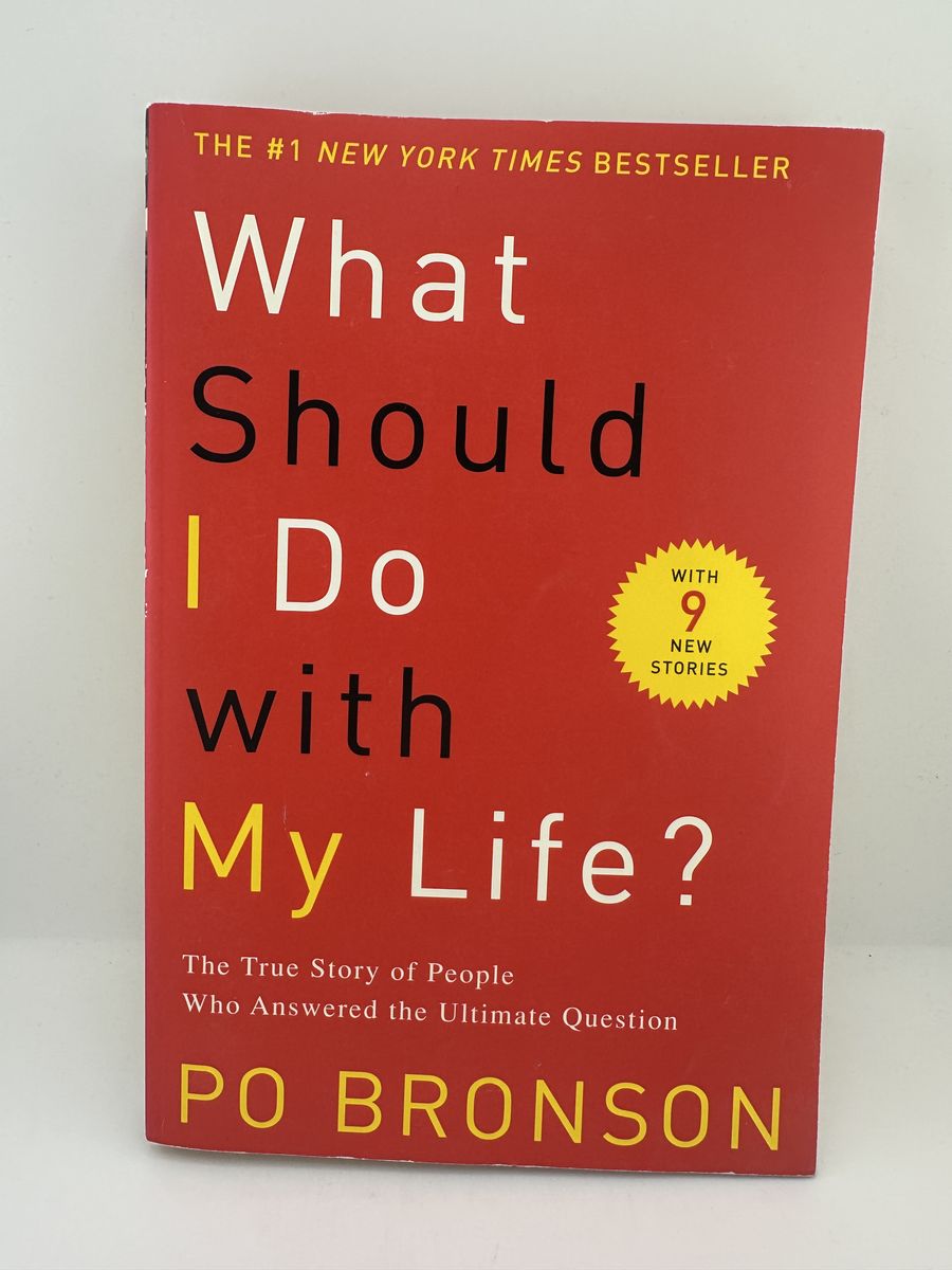 What Should I Do with My Life Po Bronson Paperback Career Self Help Book