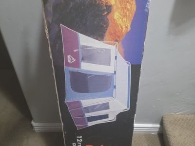 Sears Sir Edmund Hillary Two Room Cabin Tent - 12x10 ft, Sleeps 6, 6ft 8in Height