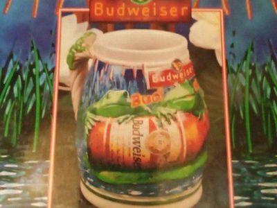 Budweiser Frog Stein