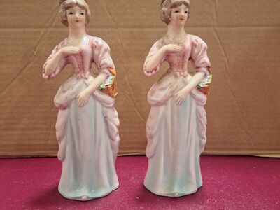 Vintage porcelain perfume decanter