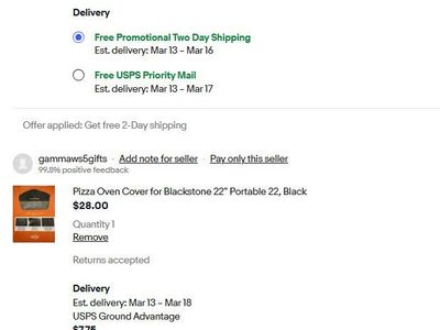 New BlackStone Leggero Tabletop Outdoor Propane Pizza Oven