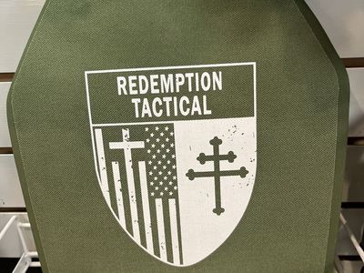 REDEMPTION TACTICAL PLATE CARRIER - 2 LEVEL 4 CERAMIC PLATES SPECIAL "UNITE" @ SOUTH TOWN MALL IN SANDY!