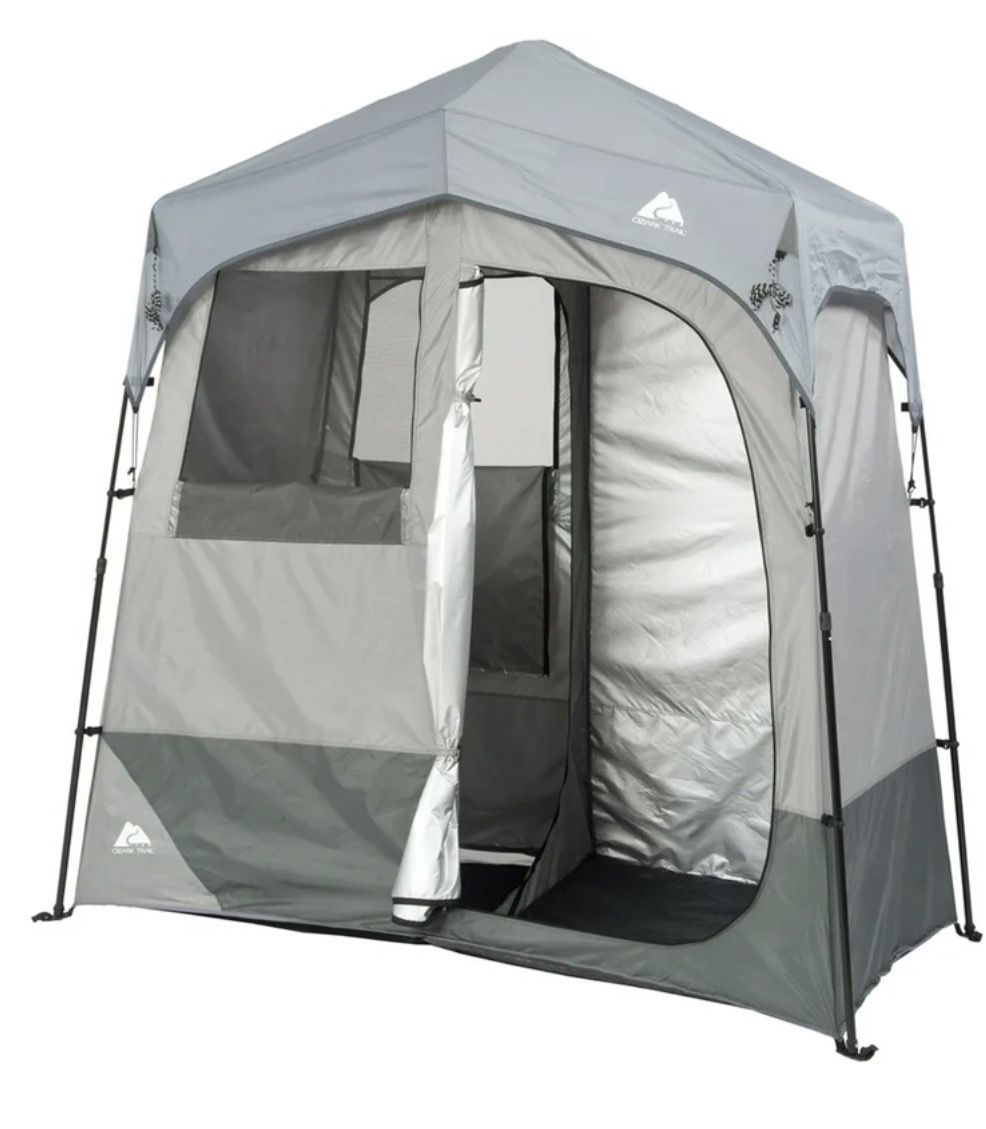 Ozark Trail 2-Room Instant Shower/Utility Tent NEW