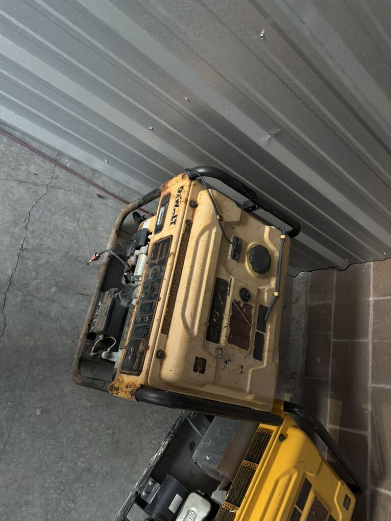 2 Dewalt Generators