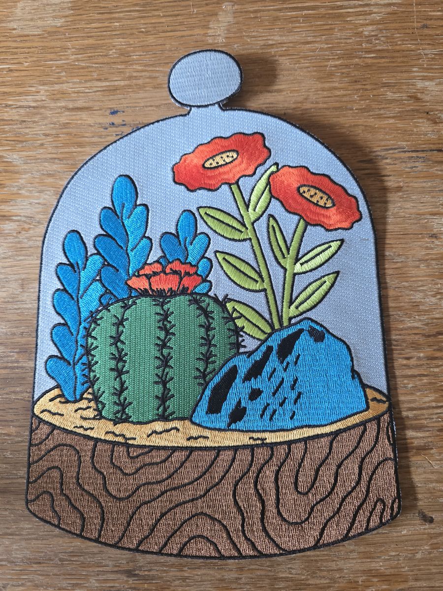 Hippy Iron-on Patch