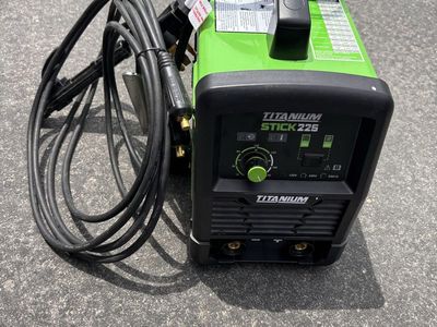 Titanium Stick 225 Welder - Powerful & Portable 120V/240V Stick Welding Machine brand new