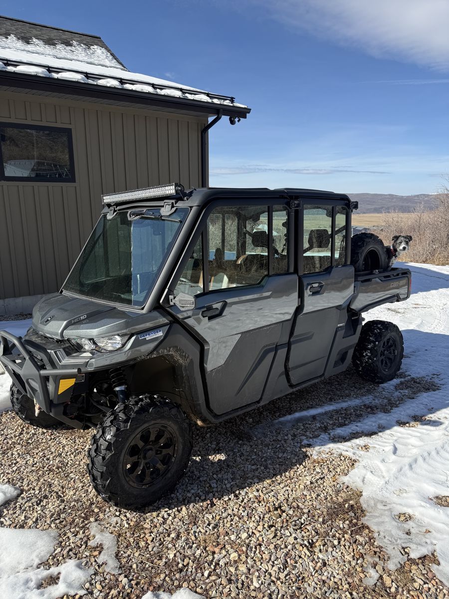 2022 Can Am Defender Max w/ trailer