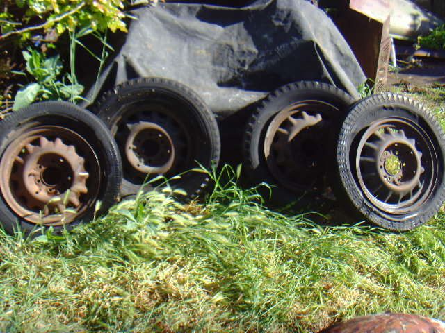 military 6 lug wheels