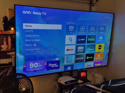 ONN Roku TV Smart LED HD Television 70-inch Black (TV and TV Stand)