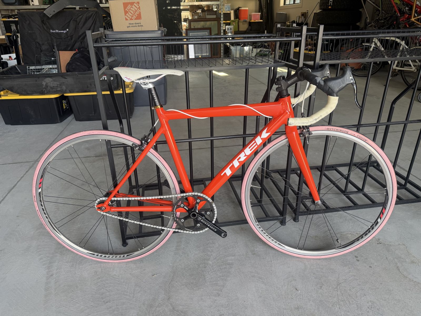 Ultra-rare 52cm Trek Single-Speed Road/Track Bike in Excellent Condition