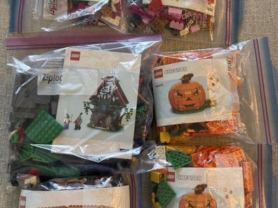 LEGO Promotional Set Lot GWP Sets - Lego 40595, Lego 40601, Lego 40697, Lego 40679 - Used