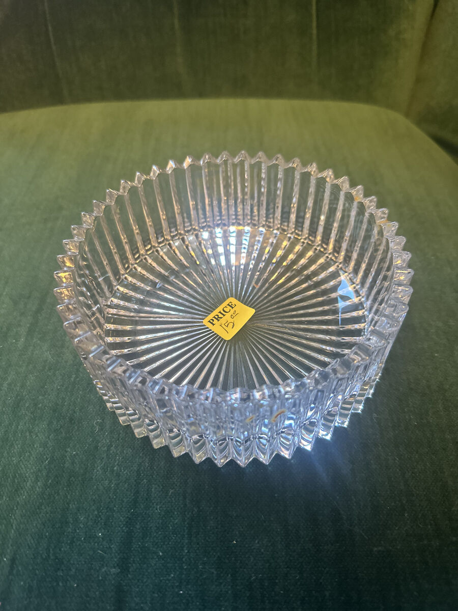 6" Crystal Serving Bowl