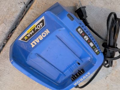 Kobalt 40V Max Lithium-Ion Battery Charger – Works Great