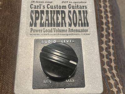 Carl's Custom Guitars Speaker Soak Power Load Volume Attenuator (4 Ohm)