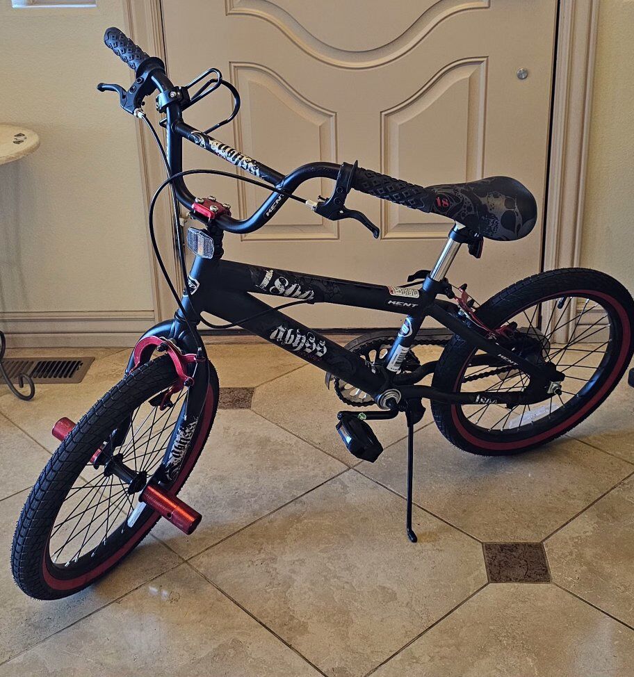 Bicycle 18" Kent Black/Red