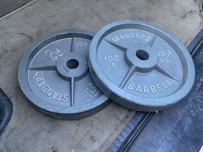 100LB Olympic Plates