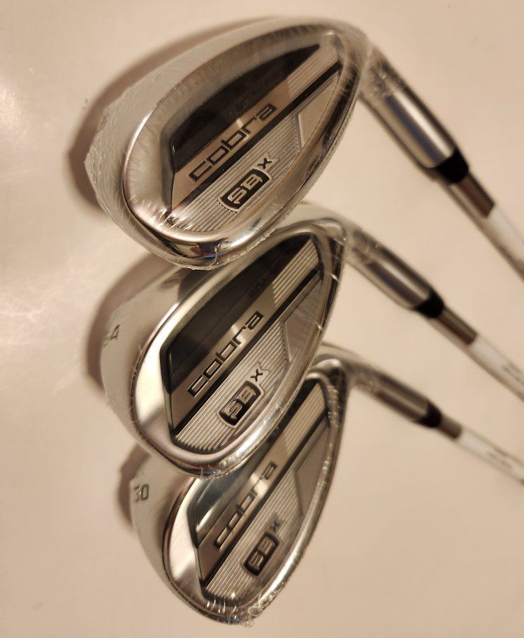 Cobra SBX Wedge Set 50* 54* 58* KBS S-80 Steel Shafts Rigjt H.