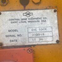 2004 Central Mine 550x ATV Drill Rig & Brooks Brothers 2004 Trailer
