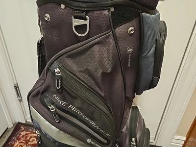 Nike Performance Golf Bag 14 Way Divider, Shoulder Strap