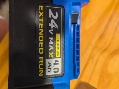 Kobalt 24v 4.0ah extended run battery