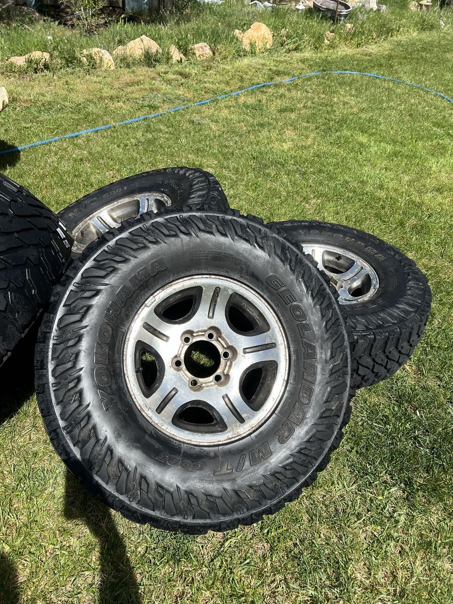 315x75/16 Mud tires 650.00 OBO