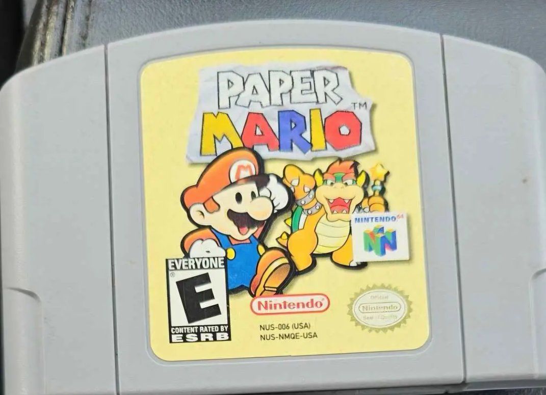 paper mario n64 game