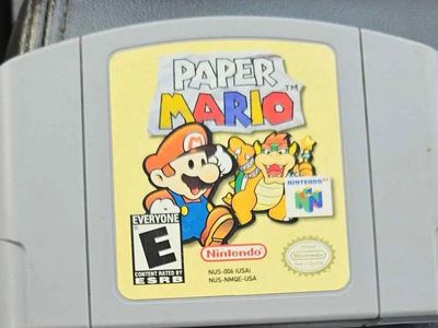 paper mario n64 game