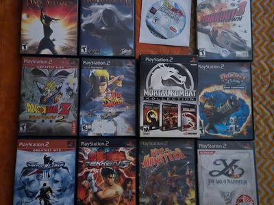 Ps2 game bundle including Mortal Kombat Kollection! trades considered!