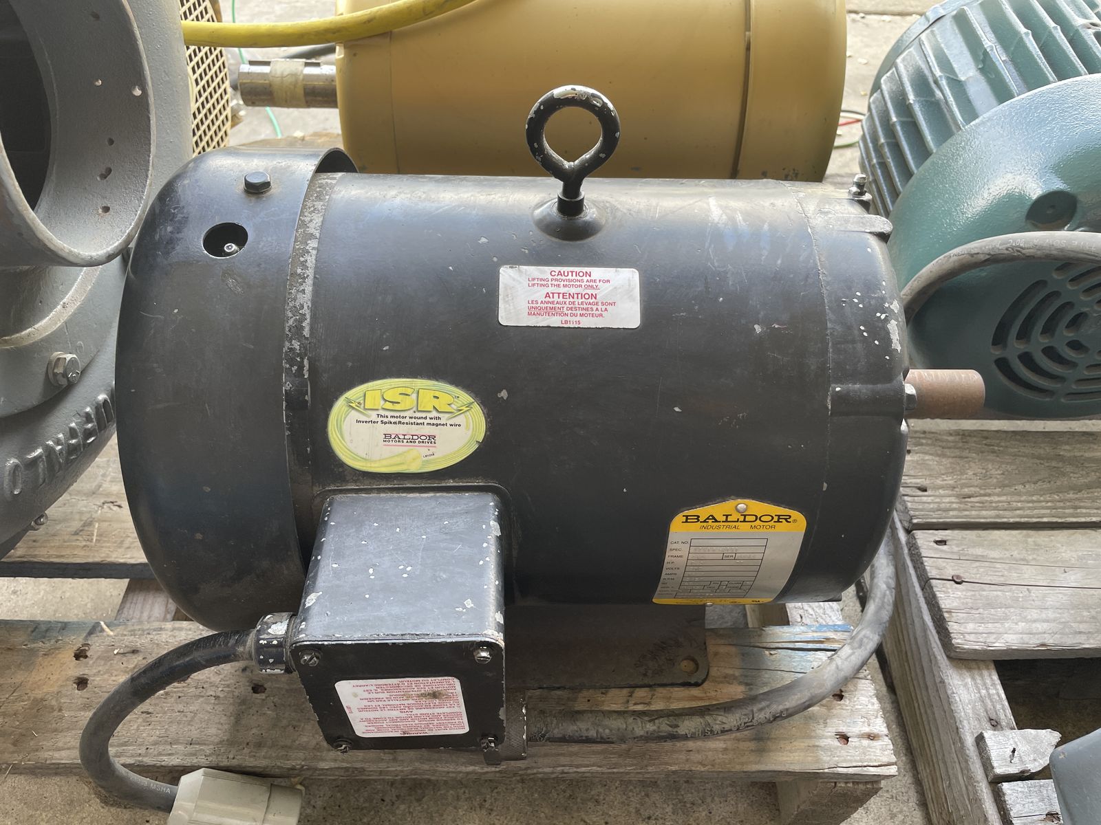 Baldor 7.5HP 3 phase electric motor