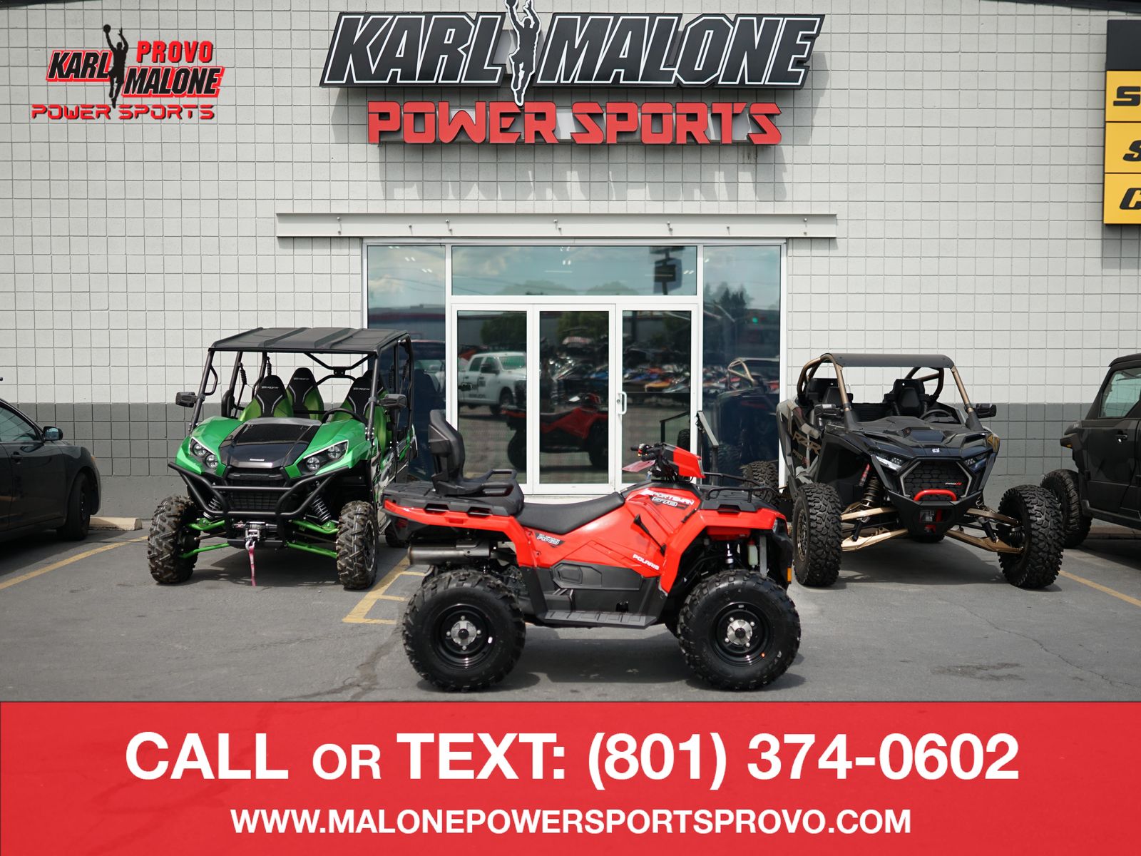 2026 Polaris Sportsman 570 Trail Sunset Red - P058