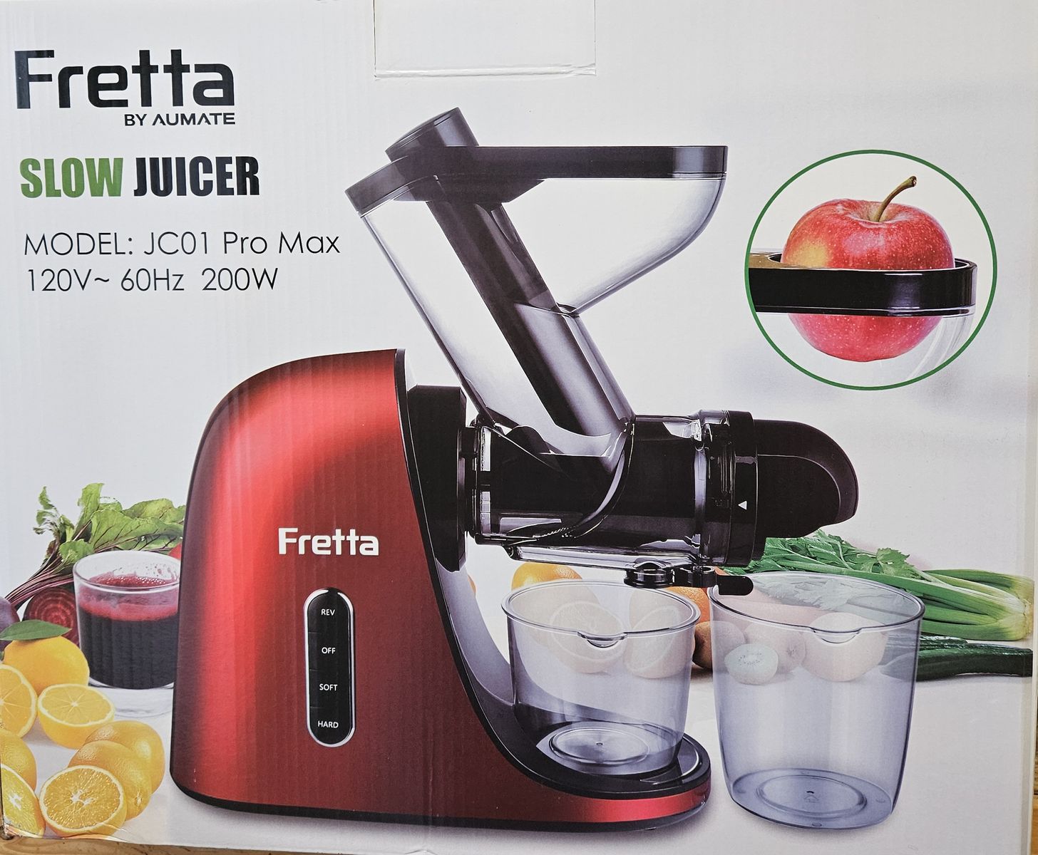 Counter top juicer