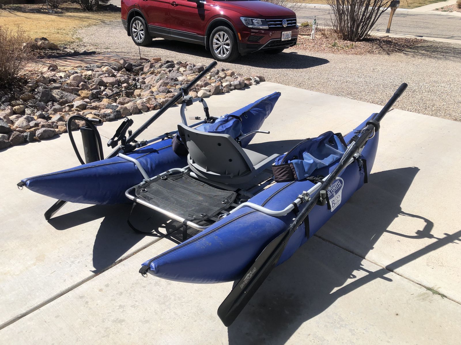 Sawtooth 8' Fishing Pontoon