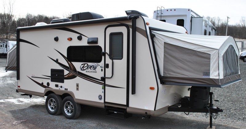 2017 Rockwood Roo 183 Travel Trailer with Hybrid Pop-Out Beds