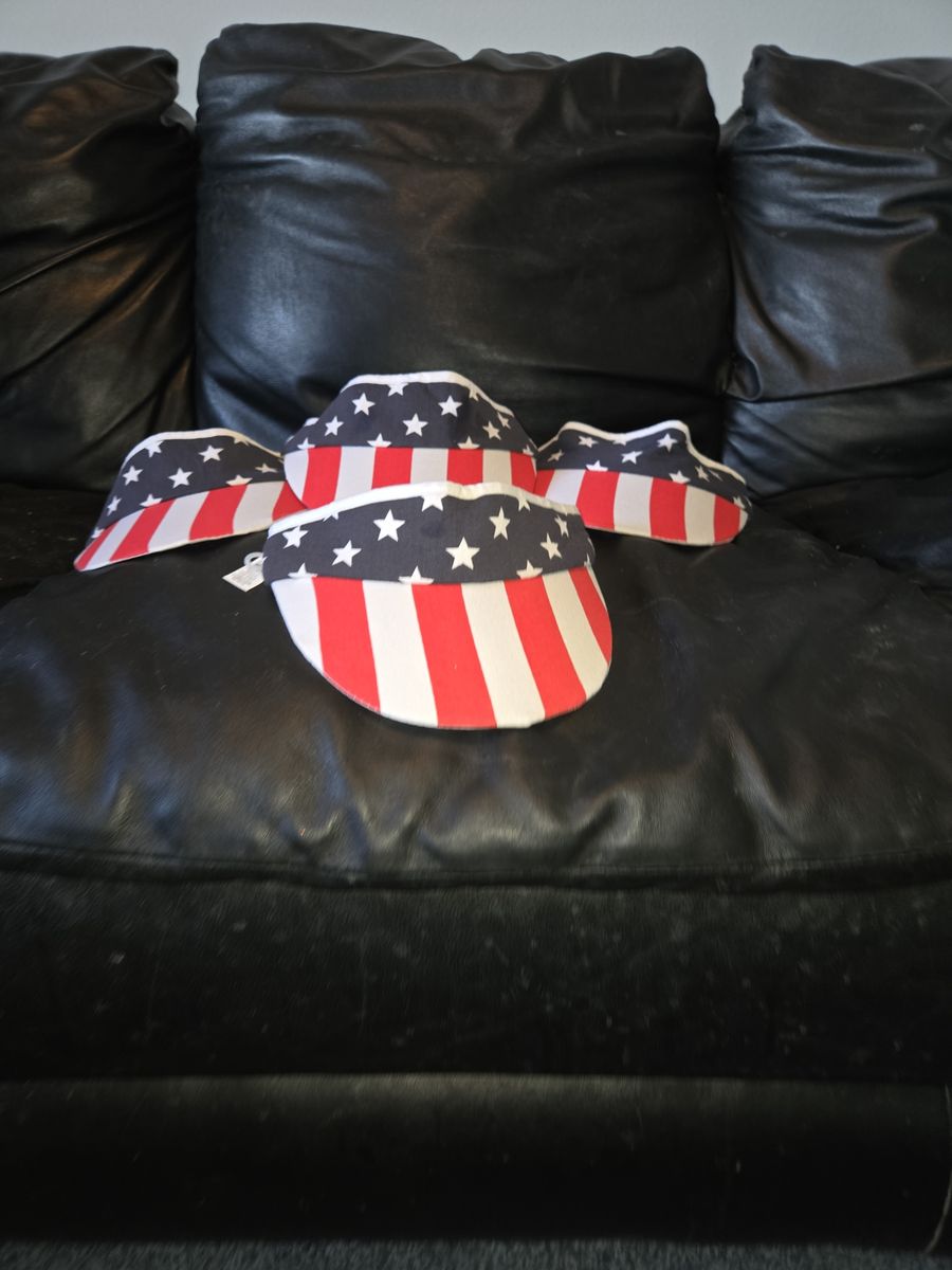 Patriotic Kids Visors