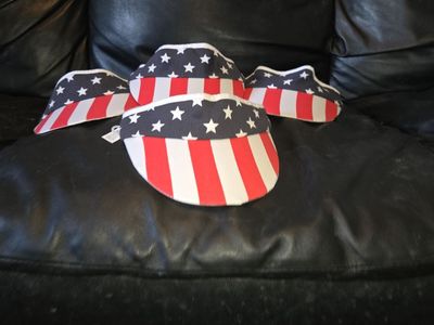 Patriotic Kids Visors