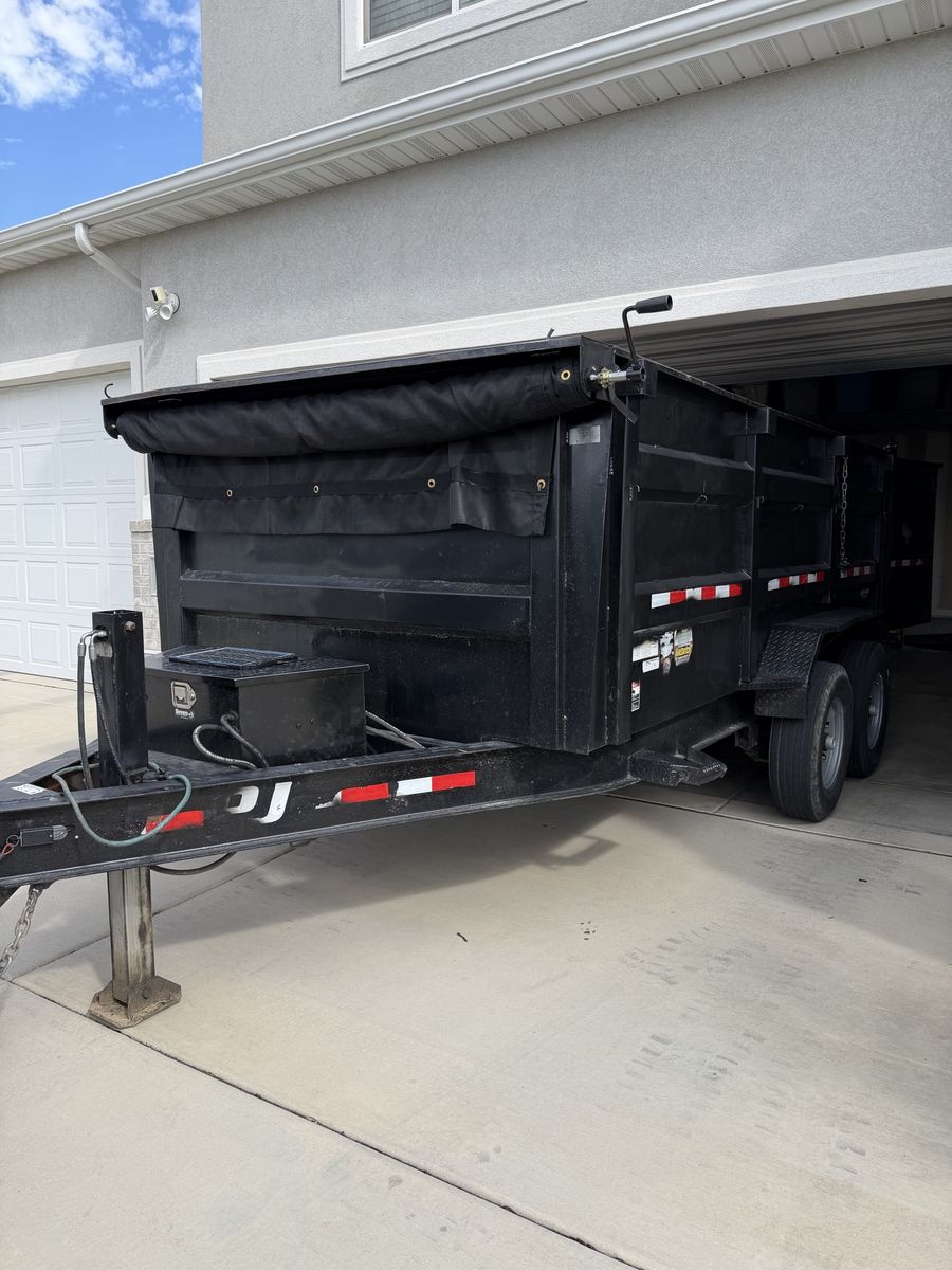 Dump Trailer Dumpster