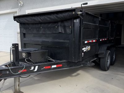 Dump Trailer Dumpster