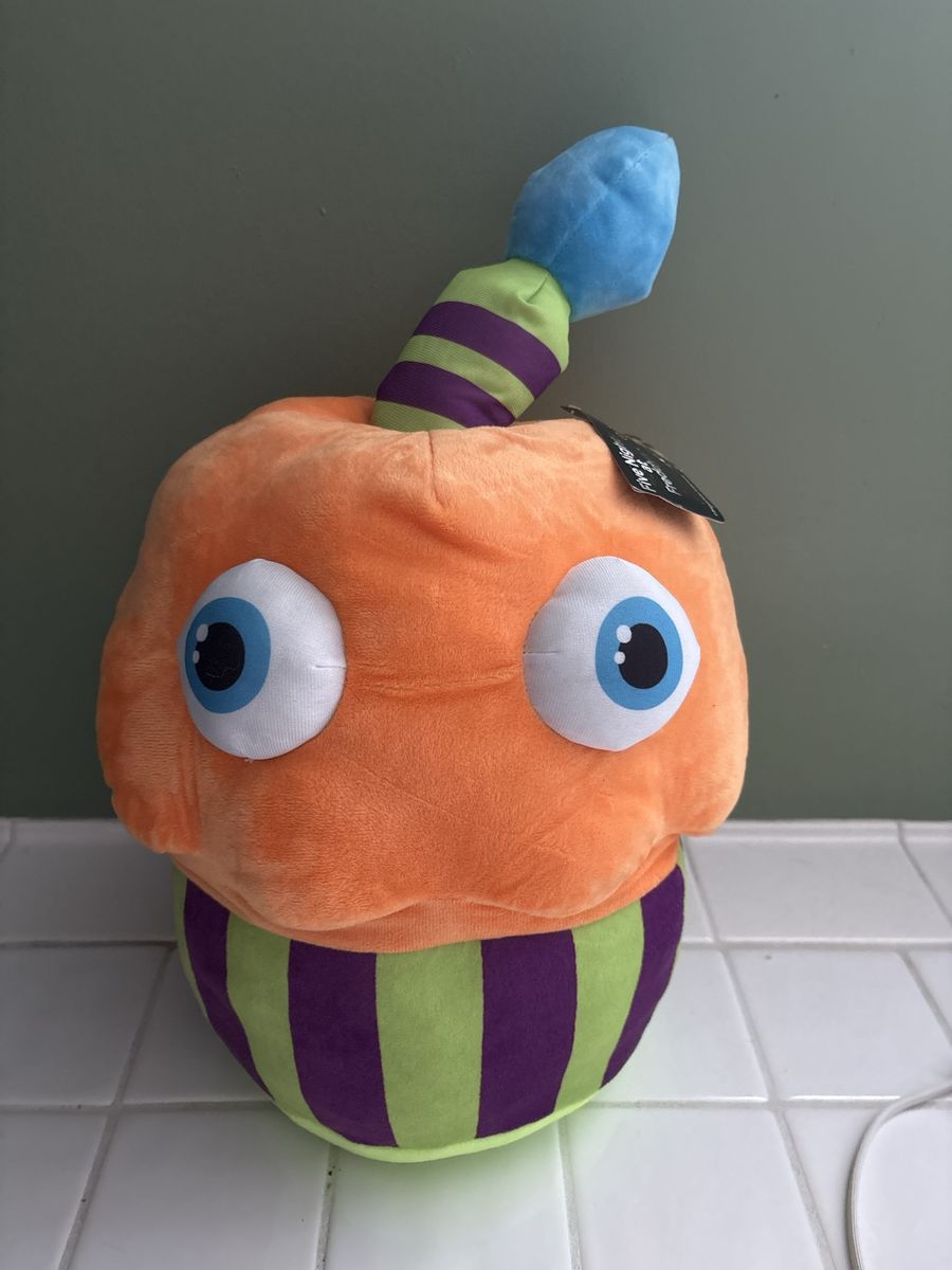 Five Nights at Freddy's Carl the Cupcake Plush Toy 6" Orange Purple Green Blue FNAF